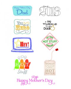 Free Mother's Day and Father's Day Printables