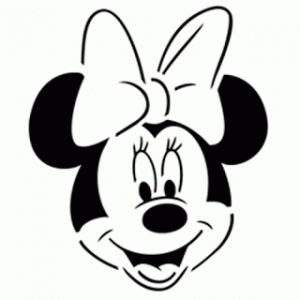 Free Minnie Mouse cut file