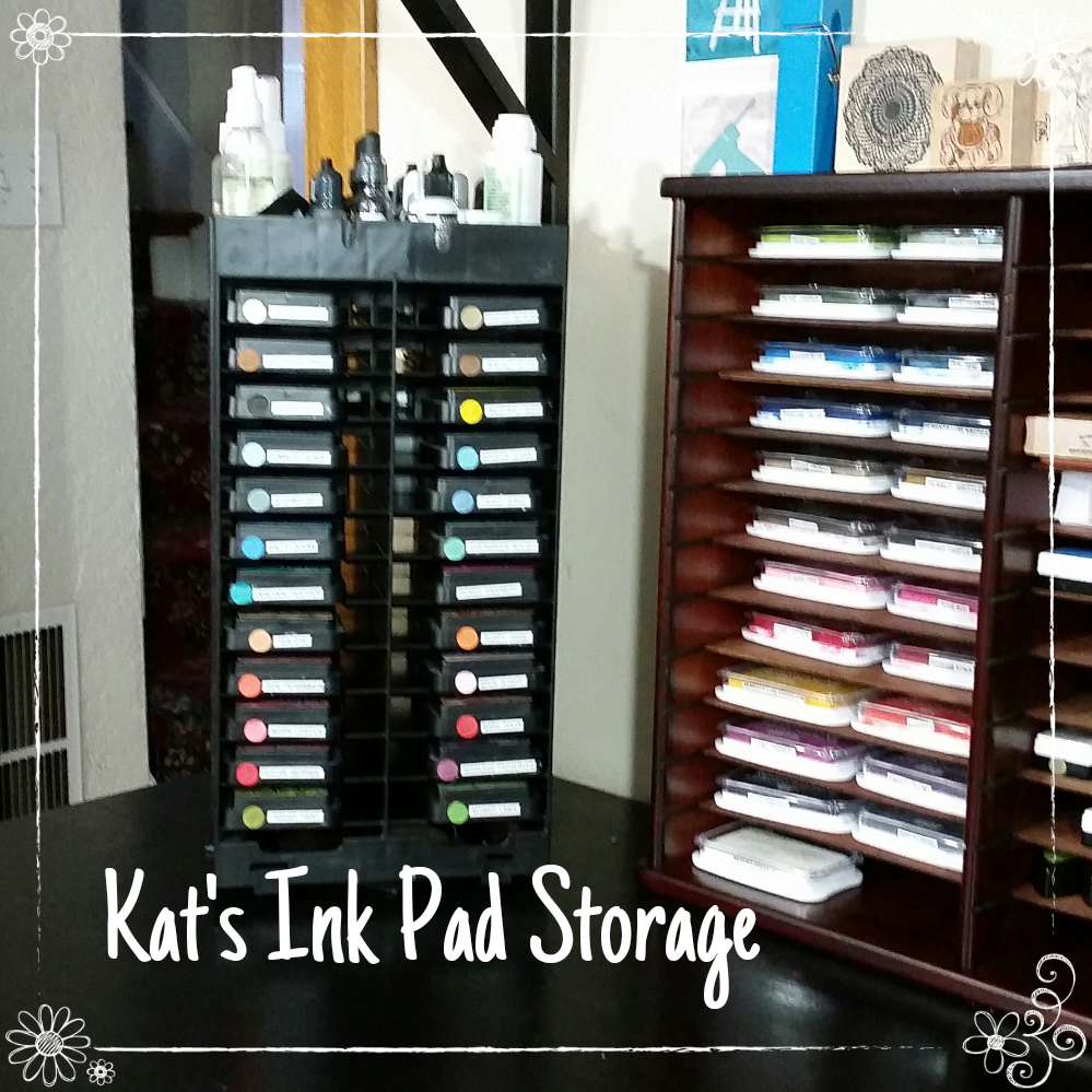 Best Craft Organizer - PortaInk Dual Swivel Traveler- Ink Pad Storage