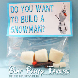Build an Olaf Snowman from Disney's Frozen