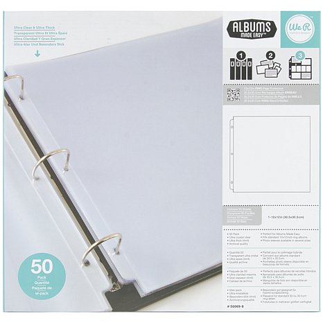 We R Memory Keepers 12x12 Page Protectors