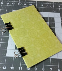 How to create a die cut booklet