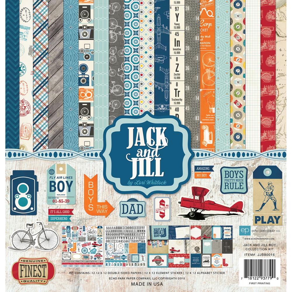 Echo Park Jack and Jill Boy Collection