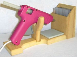 mini glue gun holder