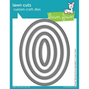 Lawn Fawn Large Stitched Ovals