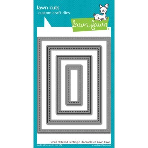 Lawn Fawn Small Stitched Rectangle Dies