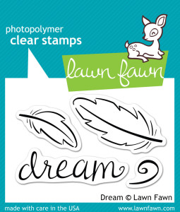 Lawn Fawn Dream Stamp Set - $3.99