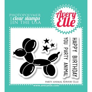 Avery Elle Party Animal Stamp Set