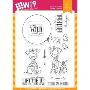 Wplus9 Party Animal Stamp 