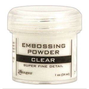 ranger super fine clear embossing powder