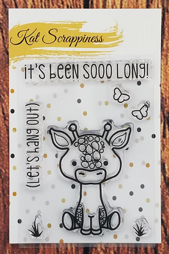 Lola The Giraffe by Kat Scrappiness