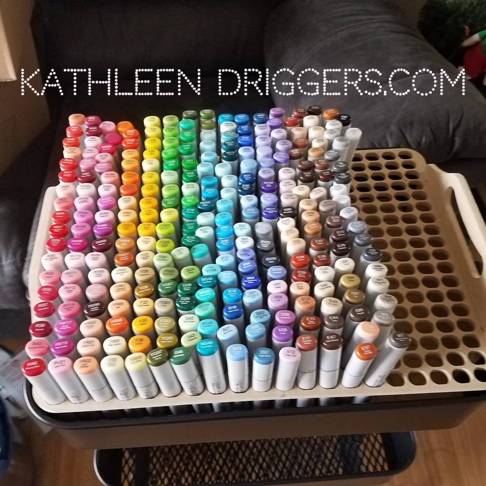 Copic Marker Storage and Organization - Kat's Adventures in Paper