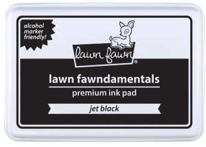lawn fawn jet black ink pad