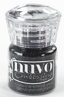 Nuvo Glitter Noir Embossing Powder