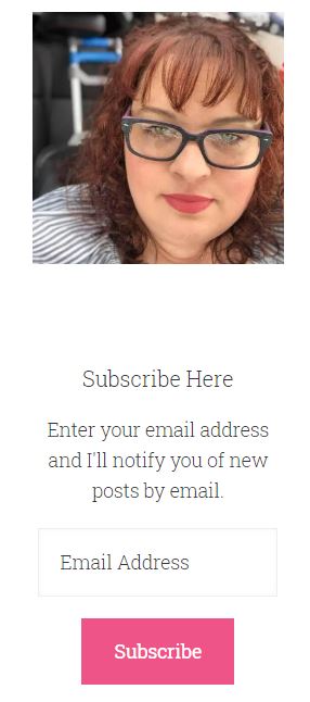 subscribe to blog