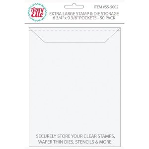 Extra Large Stamp Storage Pockets