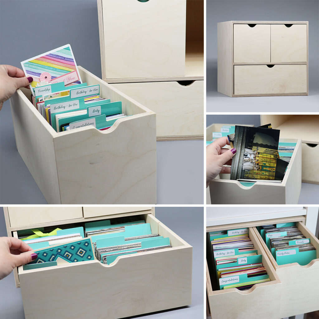 Cardstock Storage and Organization - Kat's Adventures in Paper Crafting