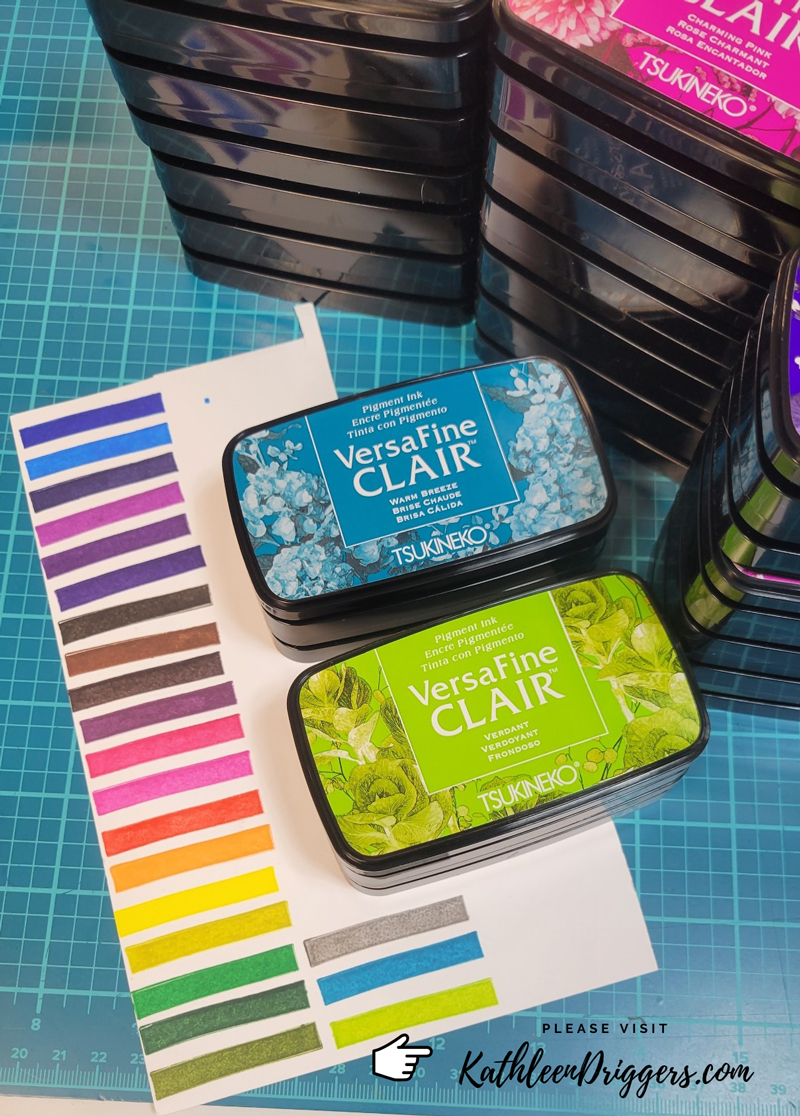 Versafine Clair Ink Pads - Kat's Adventures in Paper Crafting