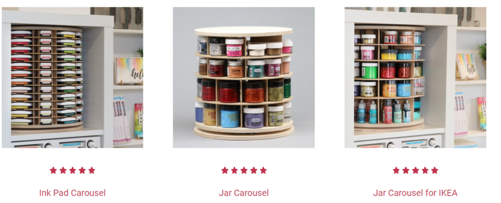 sns carousel storage products