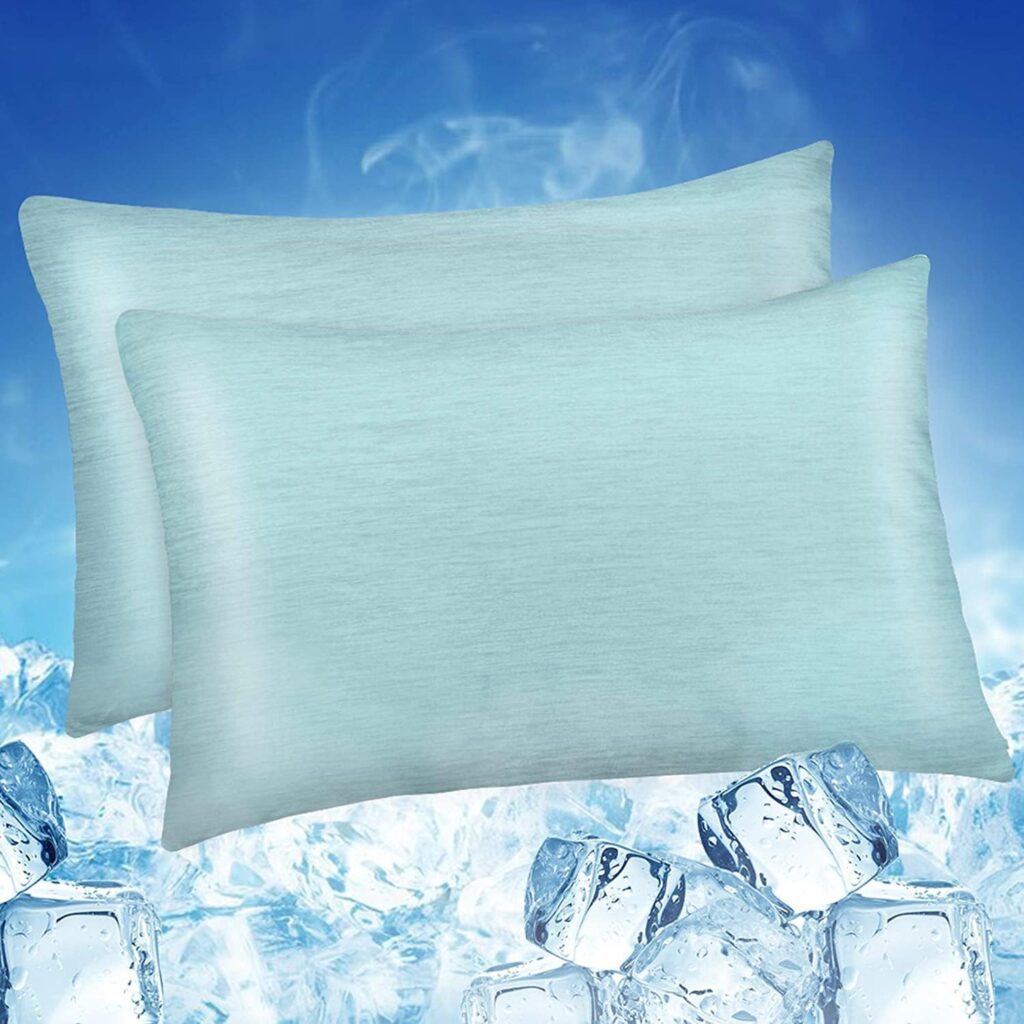 Cooling pillow cases