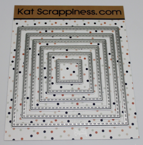 Kat Scrappiness Stitched Square Dies