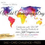 World Card Making Day Sale and Challenge