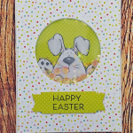 Easter Bunny Shaker Card