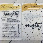 Naughty Christmas Stamp & Die Set