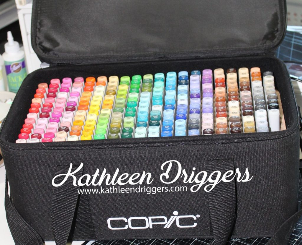 2) Copic Carrying Bags with Wooden Inserts For Sale - Kat's