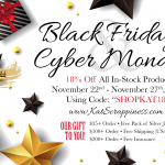 kat scrappiness black friday sale