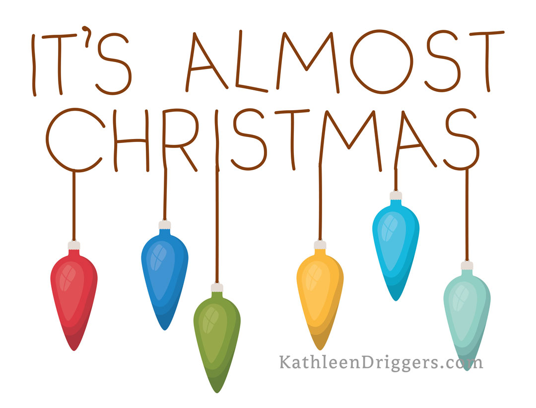 It's Almost Christmas Blog Post!