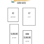 Most common ard sizes in the US - courtesy of Kat Scrappiness
